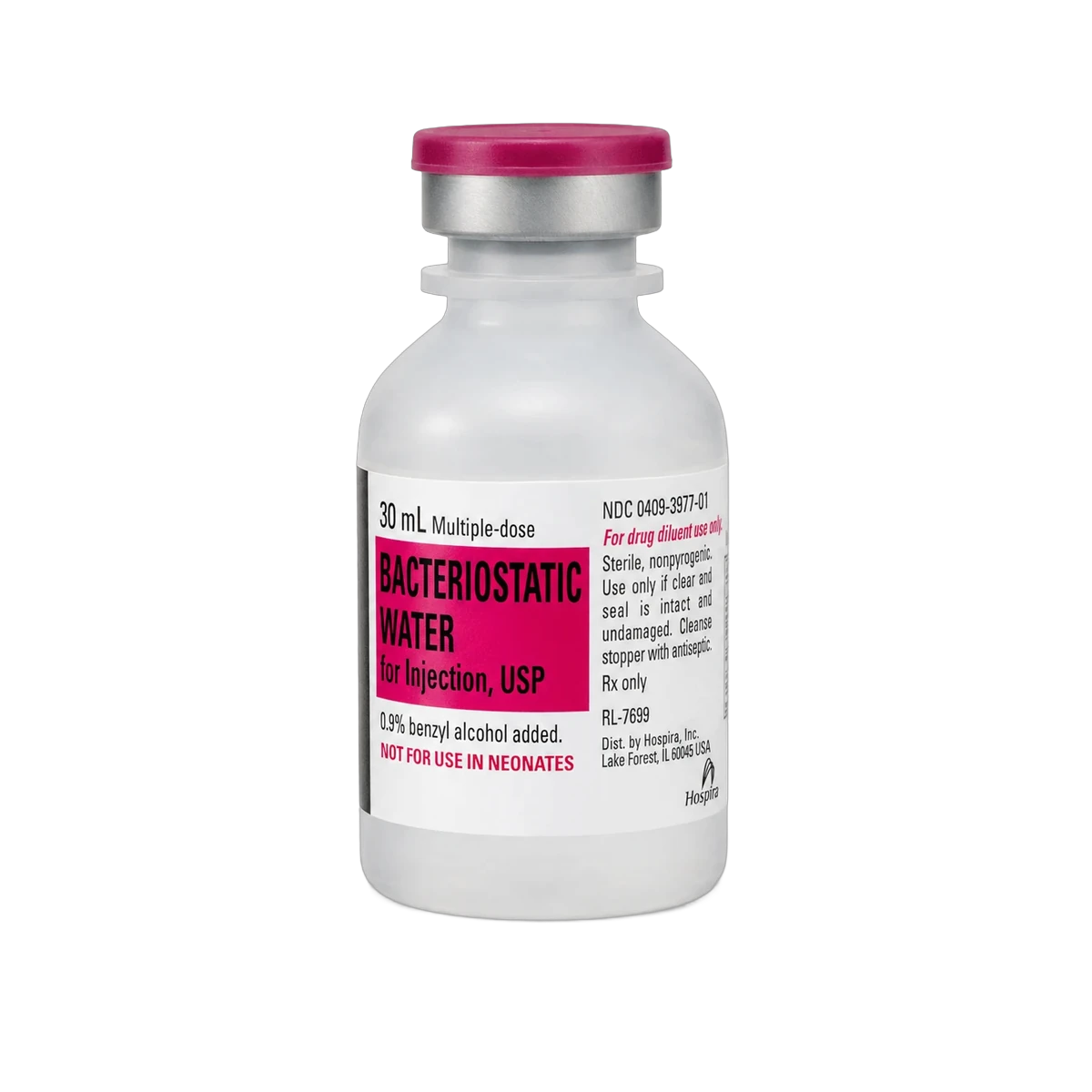 Hospira Bacteriostatisch Water 30ml